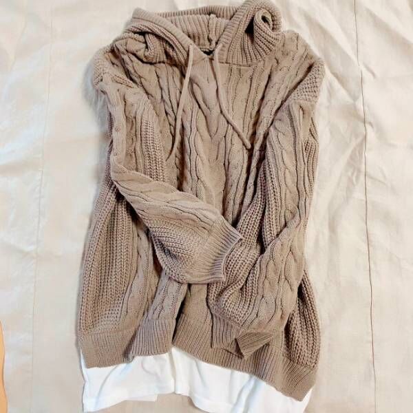 しまむら 安いのに優秀 重ね着風ニットプルパーカでラクにおしゃれ 年11月6日 ウーマンエキサイト 1 4