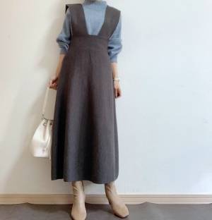 【しまむら】え、激安！大人かわいいジャンスカが1,290円で買える♡