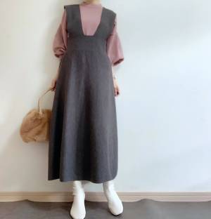 【しまむら】え、激安！大人かわいいジャンスカが1,290円で買える♡