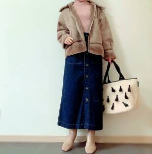 【しまむら】激安キター！ムートンジャケットが1,790円って最高すぎ