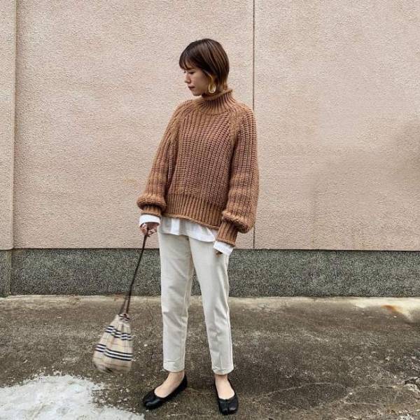 【GU】1,990円で美脚＆防寒が叶う！裏起毛のきれいめボトムが最高