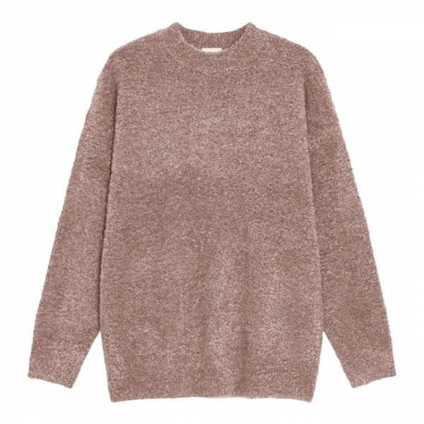 【GU】見逃し厳禁！冬はあえてのメンズ！ざっくりニットが超かわいい♡