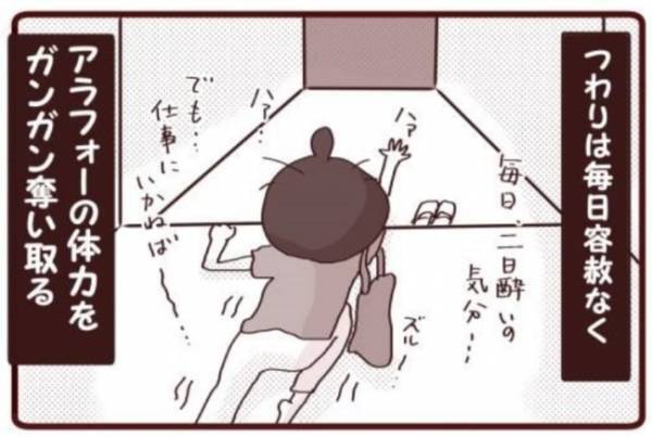 つわりピーク！仕事中はなぜか平気。でも帰宅後… #双子出産体験談 5