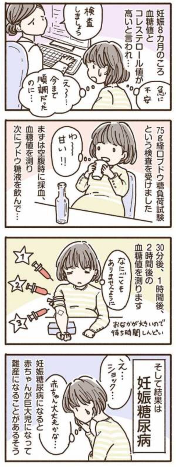 妊娠8カ月 医師が顔をしかめ 判明した思わぬ病気にショック 妊娠糖尿病を乗り越え42歳で出産2 年12月2日 ウーマンエキサイト 1 2