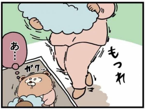 「ピ、ピーンチ！神様！」新生児抱っこしたまま大転倒？！ #18