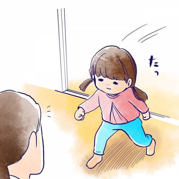 「バイバイ…」慣らし保育初日、踏み留まった娘。その耐える姿が尊い…！