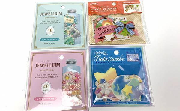 【100均】沼落ちする人続出！大人気「フレークシール」の魅力に迫る！