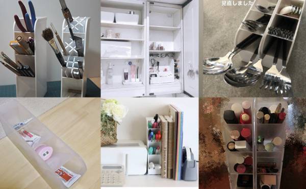 【100均】こんな使い方も！？整理整頓にタワーペンスタンドが超便利！