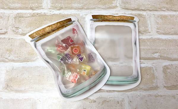 【ダイソー】即買いでしょ！マチ付きジップバッグが可愛くて便利と超話題