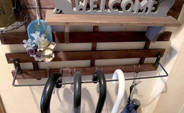 【100均】賃貸でもOK！やっぱり使える！アイアンバー活用アイデア集