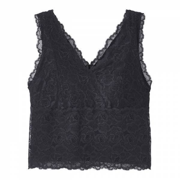 【GU】超使える！カップ付き総レースインナーがラクチンなのに高見え♡