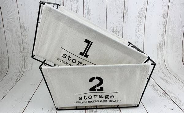 【ダイソー】100均マニア絶賛！おしゃれワイヤーバスケットで収納激変