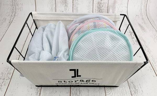 【ダイソー】100均マニア絶賛！おしゃれワイヤーバスケットで収納激変