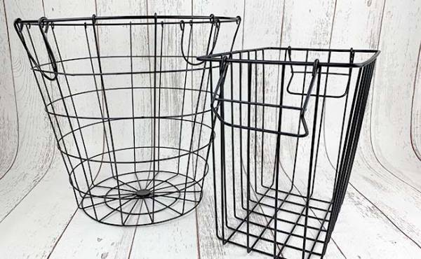 【ダイソー】100均マニア絶賛！おしゃれワイヤーバスケットで収納激変