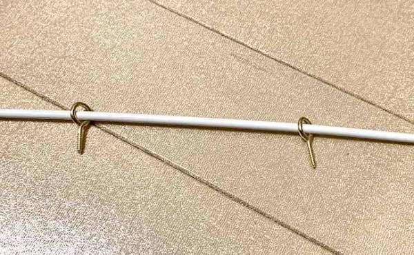 【100均】意外と知られてない！カーテンワイヤーが目隠しに超使える件