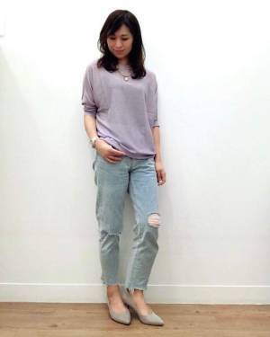 【ユニクロ】これは名品だわ…！1990円のシアーニットが最高の着心地