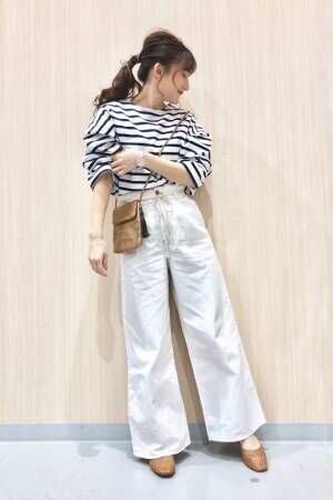 Gu 体型カバーも叶う 1 990円の着回し最強春夏ワイドボトム3選 21年4月29日 ウーマンエキサイト 1 2