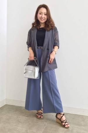 【GU】体型カバーも叶う！1,990円の着回し最強春夏ワイドボトム3選