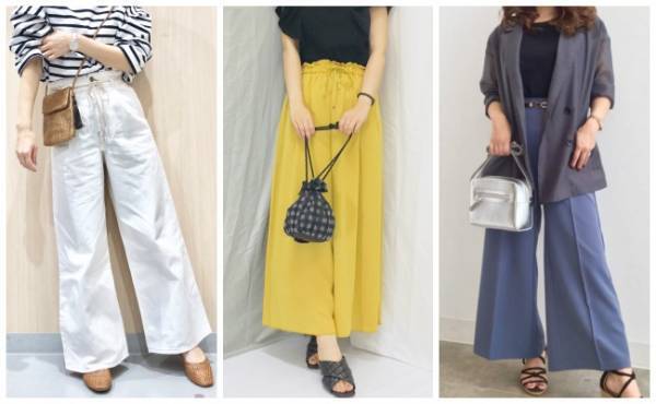 【GU】体型カバーも叶う！1,990円の着回し最強春夏ワイドボトム3選