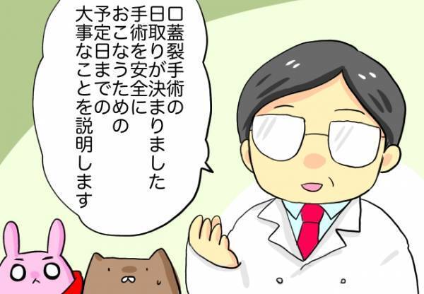 口蓋裂手術を受ける日が決定！【口唇口蓋裂ちゃん、育ててます114】