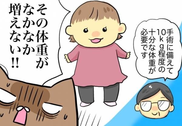 体重が増えない 試行錯誤の日々 口唇口蓋裂ちゃん 育ててます115 年12月8日 ウーマンエキサイト 1 2