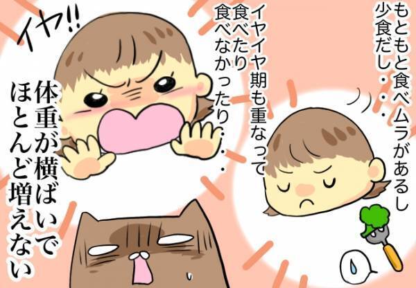 体重が増えない！試行錯誤の日々【口唇口蓋裂ちゃん、育ててます115】
