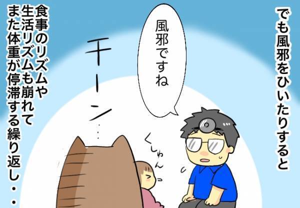 思うように体重を増せず苦戦…【口唇口蓋裂ちゃん、育ててます117】