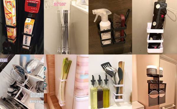 【100均】まさかの使い方が超便利と話題＆激売れ！ダイソーのマグネット式傘立て活用術