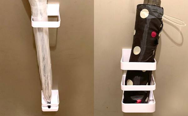 【100均】まさかの使い方が超便利と話題＆激売れ！ダイソーのマグネット式傘立て活用術