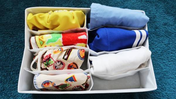 【ニトリ】300円で引き出しスッキリ！子どもがお片付けじょうずに♪