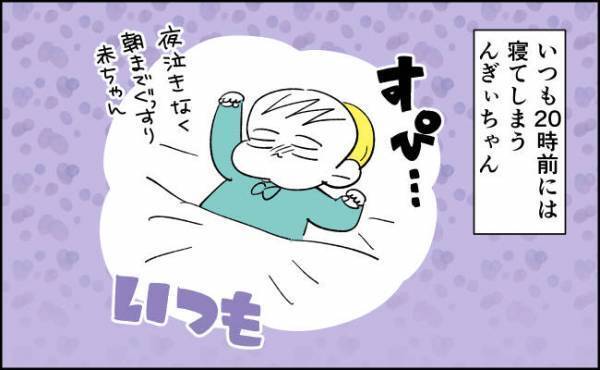 入院日初日だから寝付けないかも！？わが子を心配するものの意外な結末に