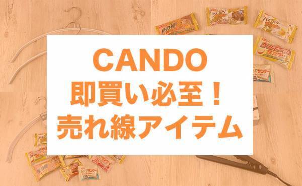 【100均】SNSで超話題！見つけたら即買い必至のキャンドゥ売れ線アイテム3発表！