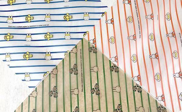 【ダイソー】ミッフィー新作キター！激カワな上に超使える総柄ワックスペーパーが早くも話題！