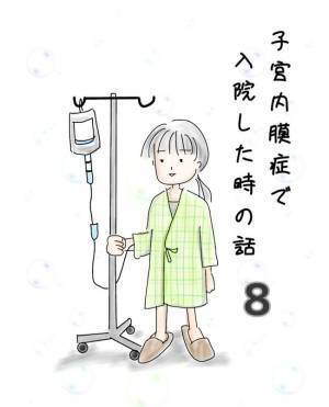 地獄だ…。手術中より手術直後が一番つらい！【子宮内膜症入院＃8】