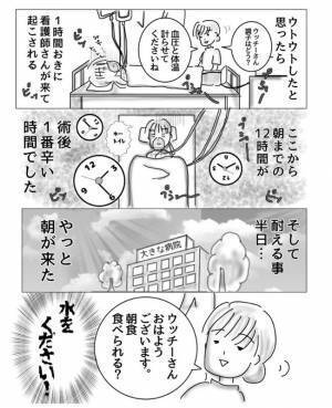地獄だ…。手術中より手術直後が一番つらい！【子宮内膜症入院＃8】