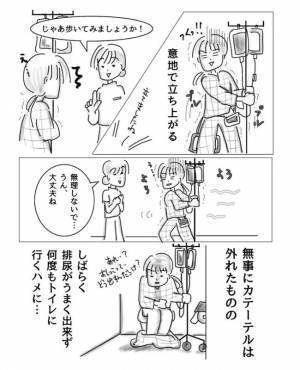 地獄だ…。手術中より手術直後が一番つらい！【子宮内膜症入院＃8】