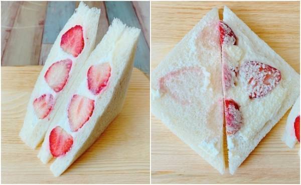 その発想はなかった【ローソン・ファミマ】変わり種いちごサンド食べ比べ