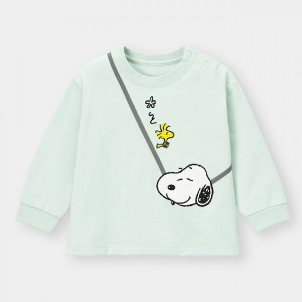 【GU baby】売り切れ必至の【スヌーピー】コラボ爆誕！キッズサイズ展開も！