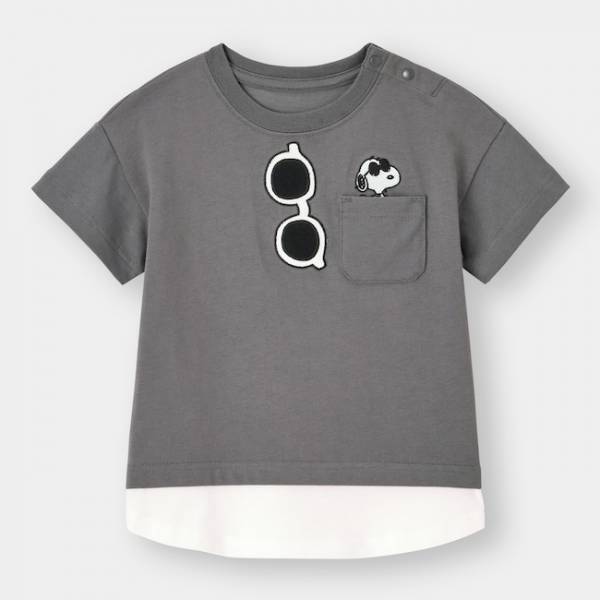 【GU baby】売り切れ必至の【スヌーピー】コラボ爆誕！キッズサイズ展開も！