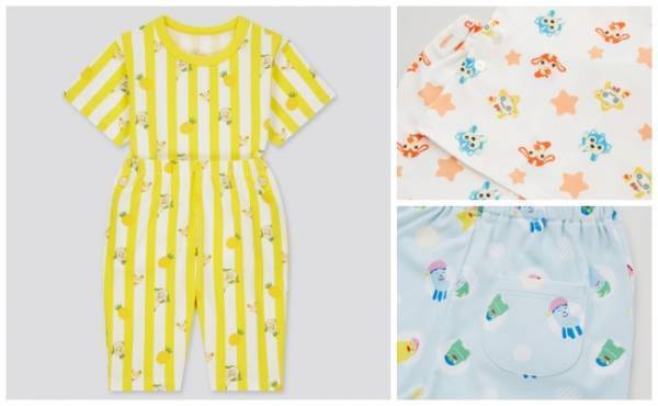 【ユニクロ】完売前にゲット！今年もEテレキッズキャラクターたちのパジャマが4月下旬に登場！