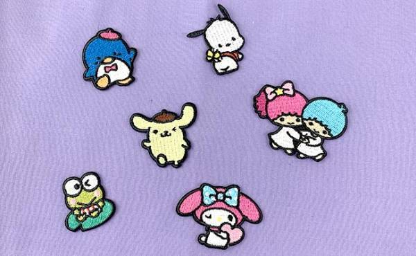 【ダイソー】可愛すぎてハマる人続出！サンリオ＆ディズニーのキャラクターワッペンが超使える件