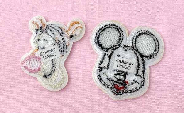 【ダイソー】可愛すぎてハマる人続出！サンリオ＆ディズニーのキャラクターワッペンが超使える件