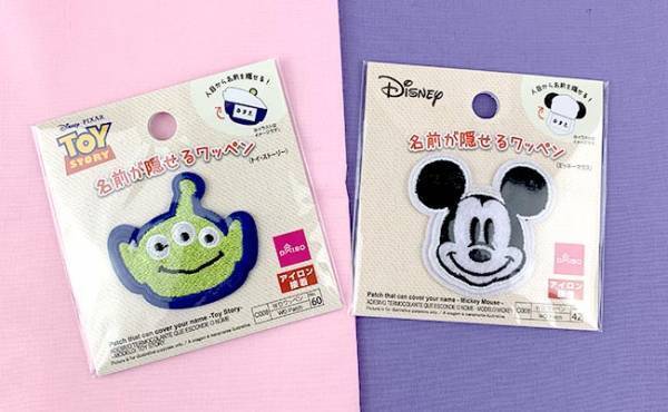 【ダイソー】可愛すぎてハマる人続出！サンリオ＆ディズニーのキャラクターワッペンが超使える件