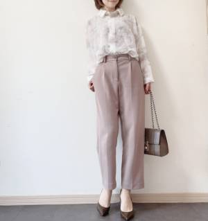 【しまむら】アイロン不要！忙しいママこそトレンドのシアーシャツをゲット！