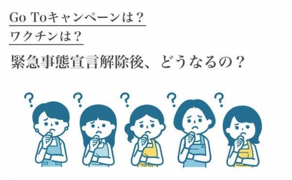 【速報】2021年3月の緊急事態宣言解除後、私たちの生活はどうなる？