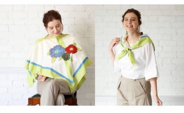 もらったら絶対うれしい！春の出産祝いにも♡ Béttaの授乳スカーフって？
