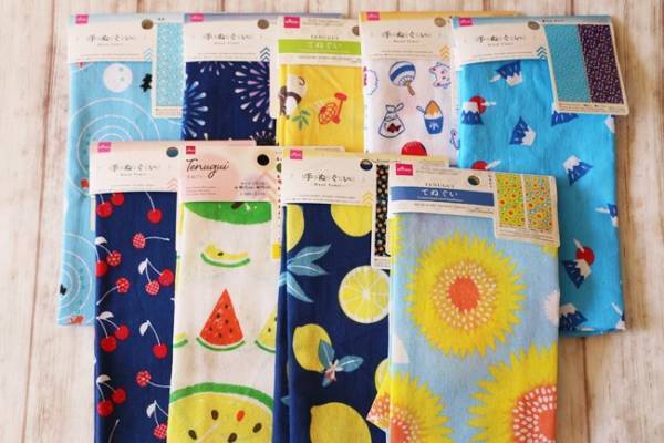 【ダイソー】入手困難な柄も！意外な使い方が話題！ポップな手ぬぐい使い方５選