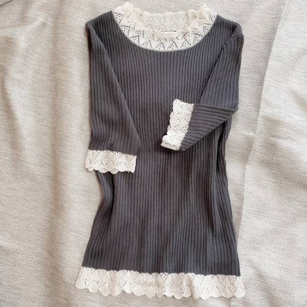 【しまむら】高見え間違いナシ！上品レース編みニットが驚きの1,089円！