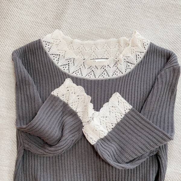 【しまむら】高見え間違いナシ！上品レース編みニットが驚きの1,089円！