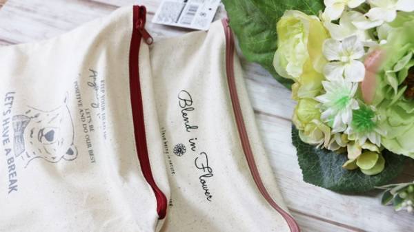 【ダイソー】かわいすぎて品切れも！収納にも使える新作のポーチ・巾着・トートバッグが新登場♪